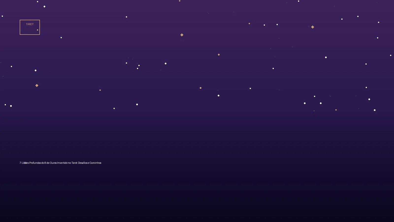 7 Lições Profundas do 8 de Ouros Invertido no Tarot: Desafios e Caminhos — Tarot no Horoscopo Certo