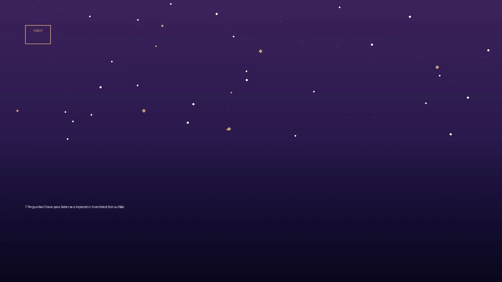 7 Perguntas-Chave para Saber se a Imperatriz Invertida é Sim ou Não — Tarot no Horoscopo Certo