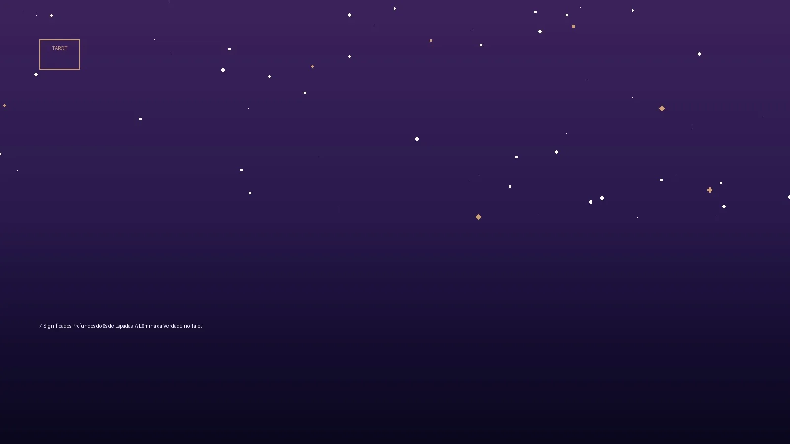 7 Significados Profundos do Ás de Espadas: A Lâmina da Verdade no Tarot