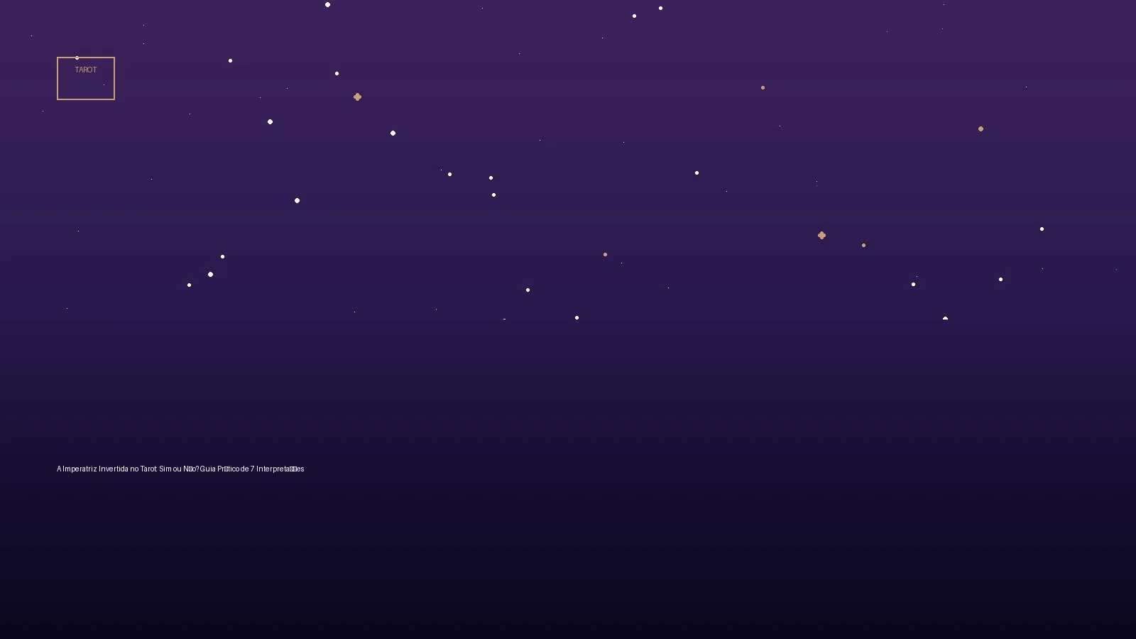 A Imperatriz Invertida no Tarot: Sim ou Não? Guia Prático de 7 Interpretações — Tarot no Horoscopo Certo