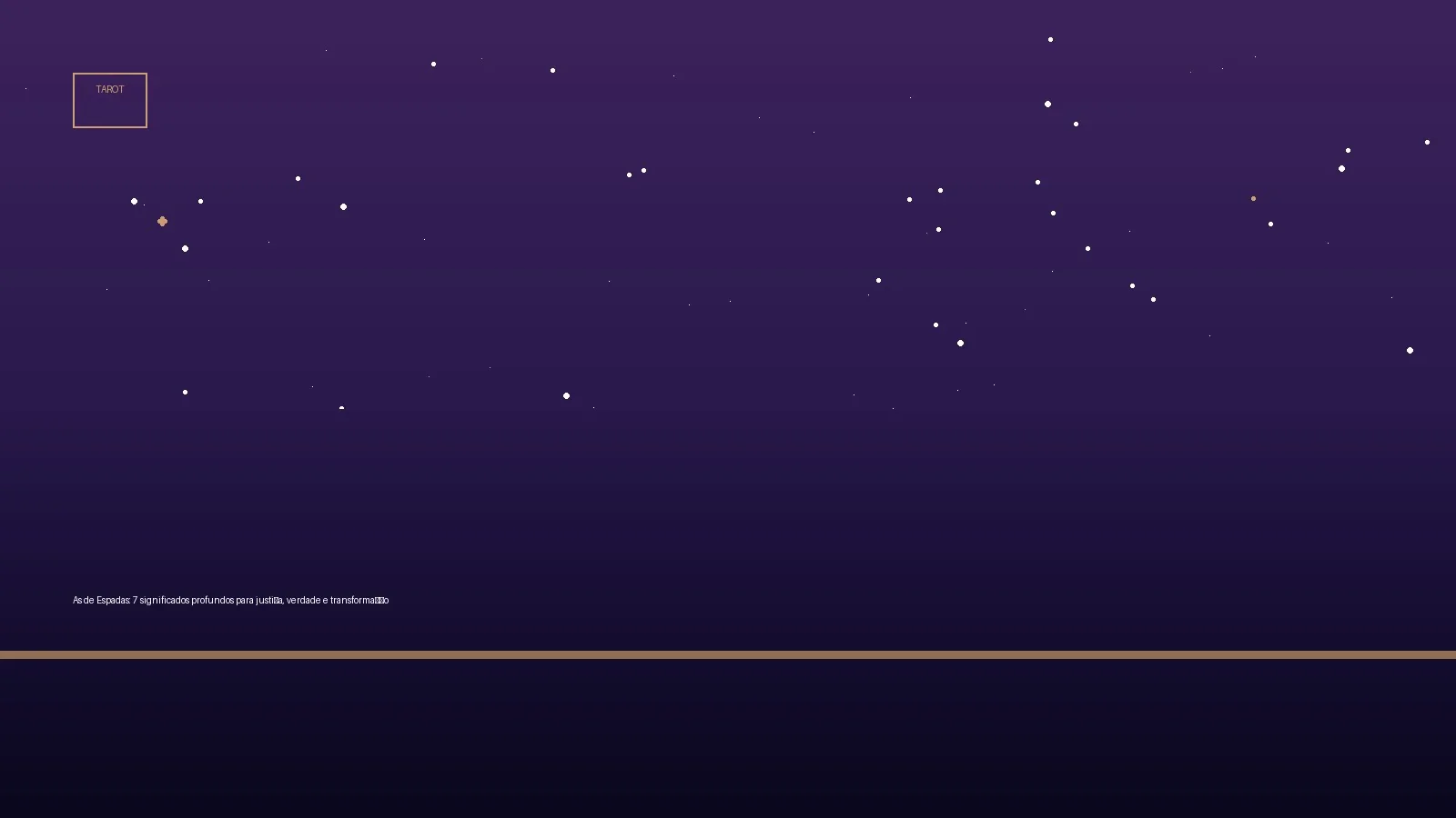 As de Espadas: 7 significados profundos para justiça, verdade e transformação — Tarot no Horoscopo Certo