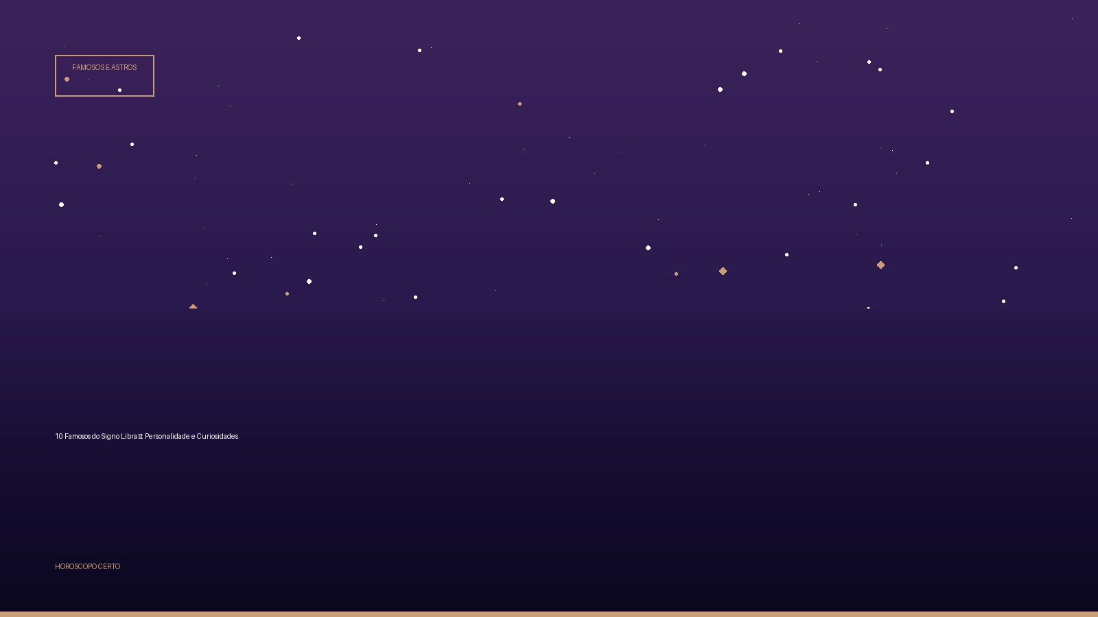 10 Famosos do Signo Libra ♎: Personalidade e Curiosidades — Famosos e Astros no Horoscopo Certo
