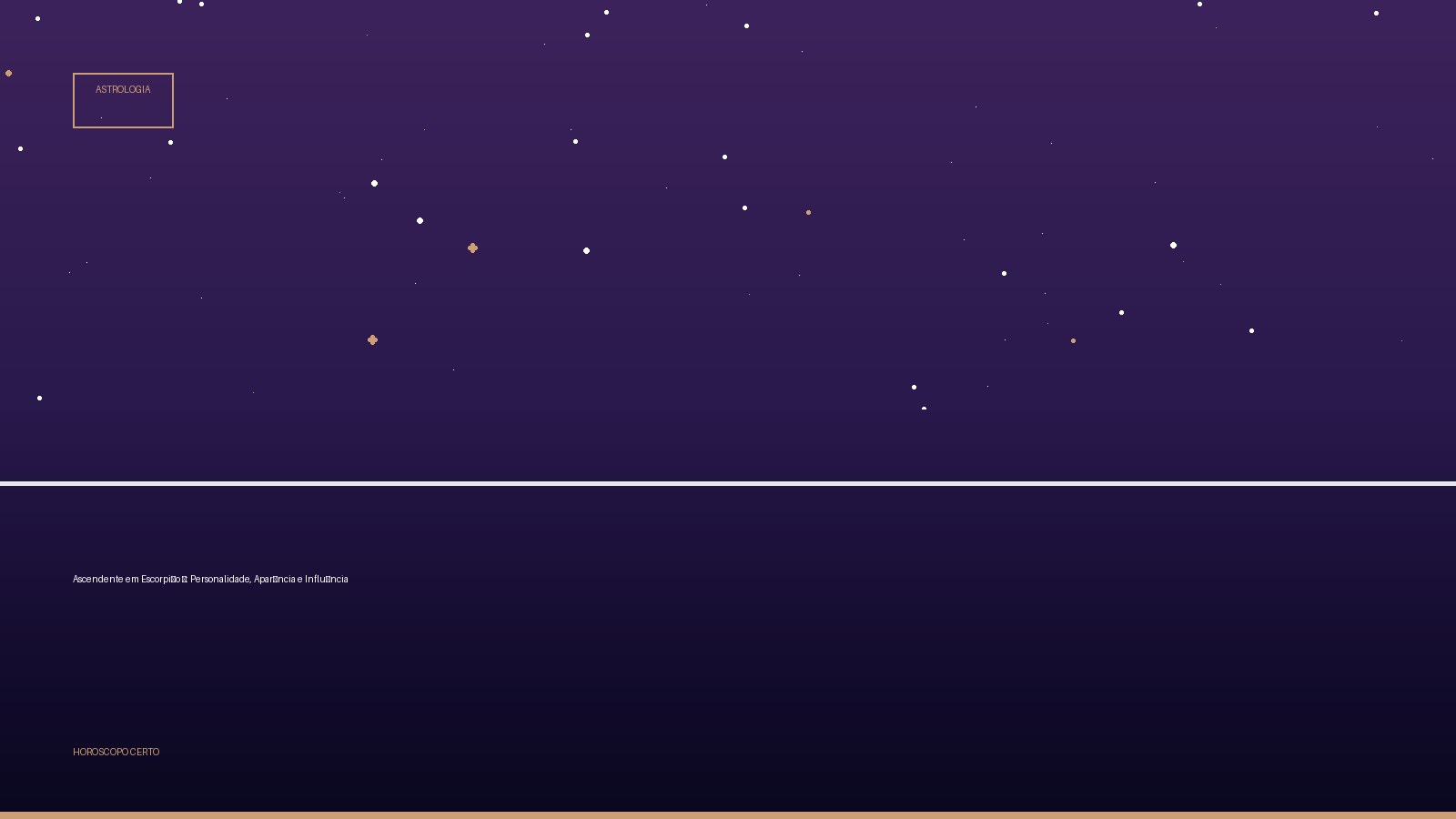 Ascendente em Escorpião ♏: Personalidade, Aparência e Influência — Astrologia no Horoscopo Certo