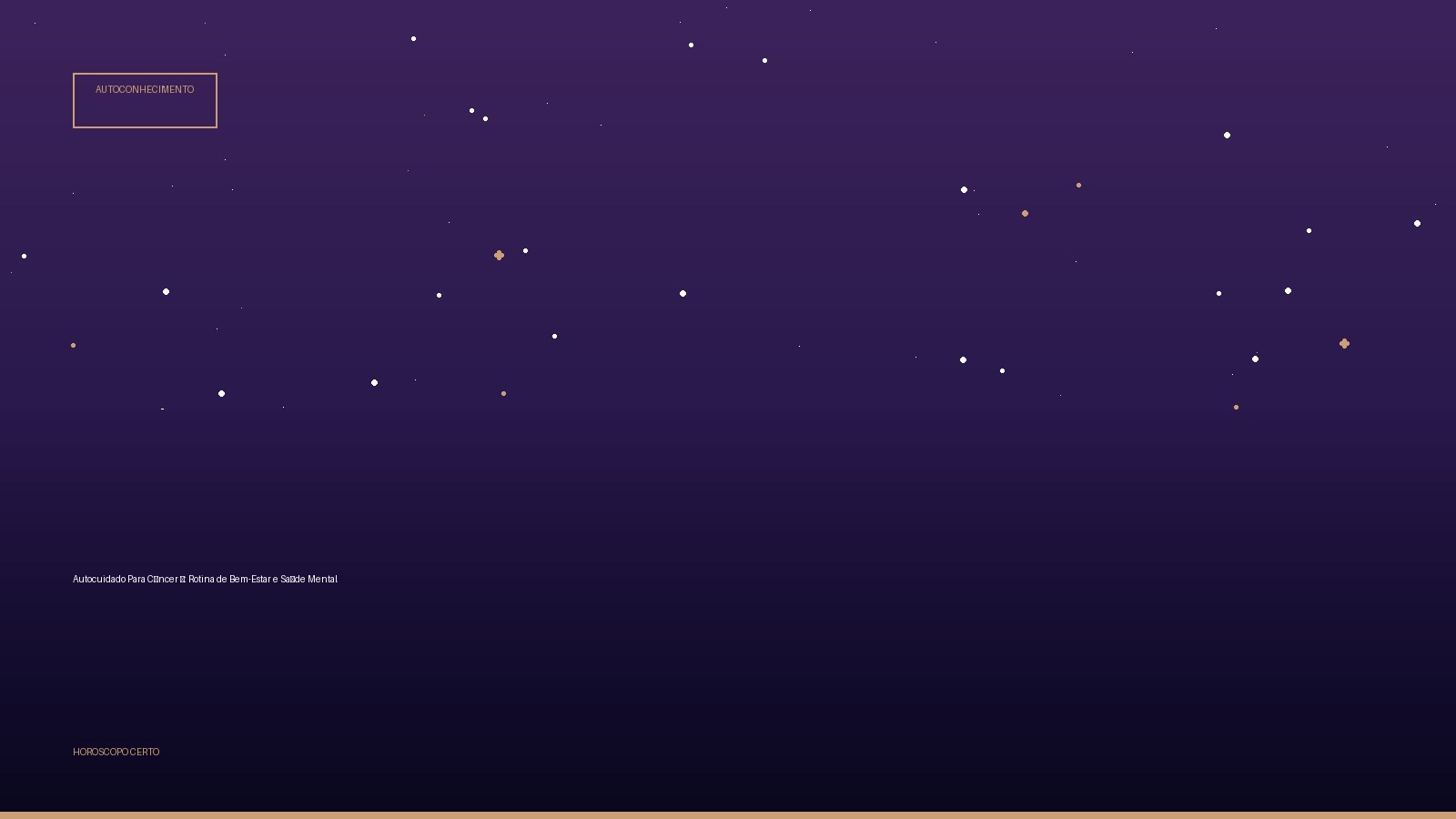 Autocuidado Para Câncer ♋: Rotina de Bem-Estar e Saúde Mental — Autoconhecimento no Horoscopo Certo