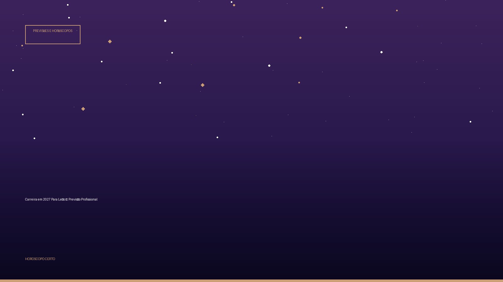 Carreira em 2027 Para Leão ♌: Previsão Profissional — Previsões e Horóscopos no Horoscopo Certo