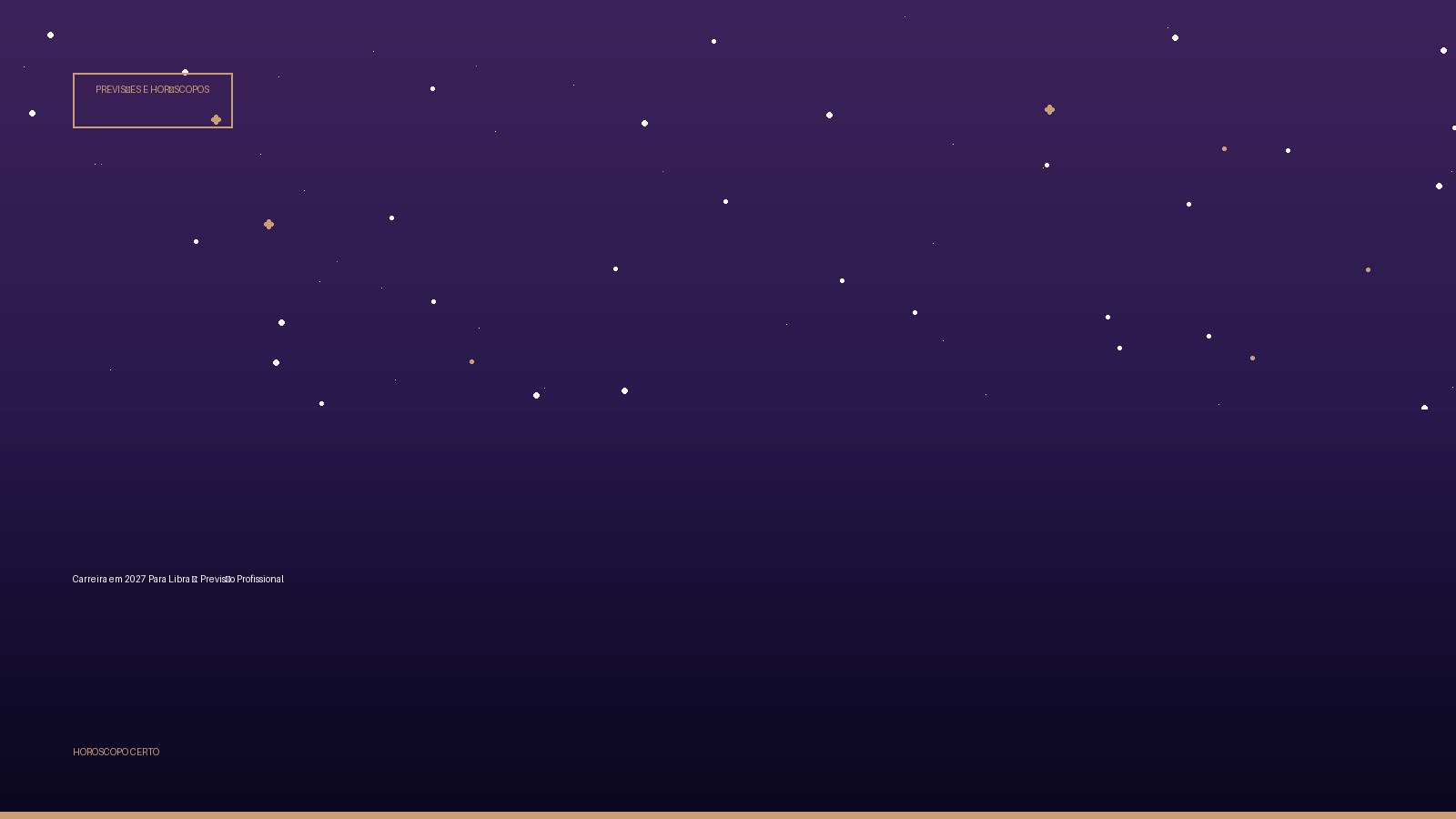 Carreira em 2027 Para Libra ♎: Previsão Profissional — Previsões e Horóscopos no Horoscopo Certo