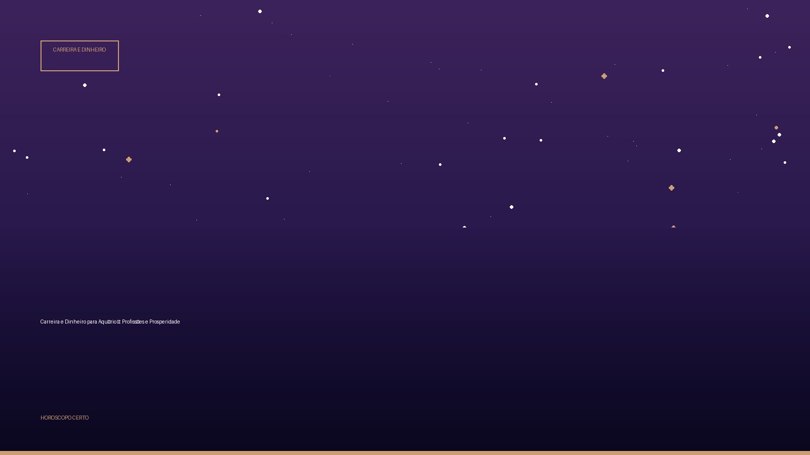 Carreira e Dinheiro para Aquário ♒: Profissões e Prosperidade — Carreira e Dinheiro no Horoscopo Certo