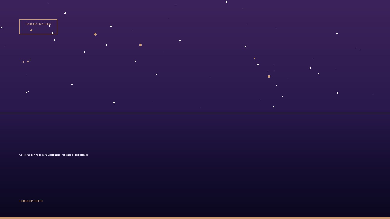 Carreira e Dinheiro para Escorpião ♏: Profissões e Prosperidade — Carreira e Dinheiro no Horoscopo Certo