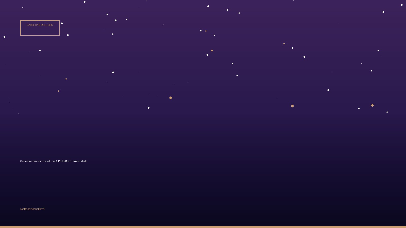 Carreira e Dinheiro para Libra ♎: Profissões e Prosperidade — Carreira e Dinheiro no Horoscopo Certo