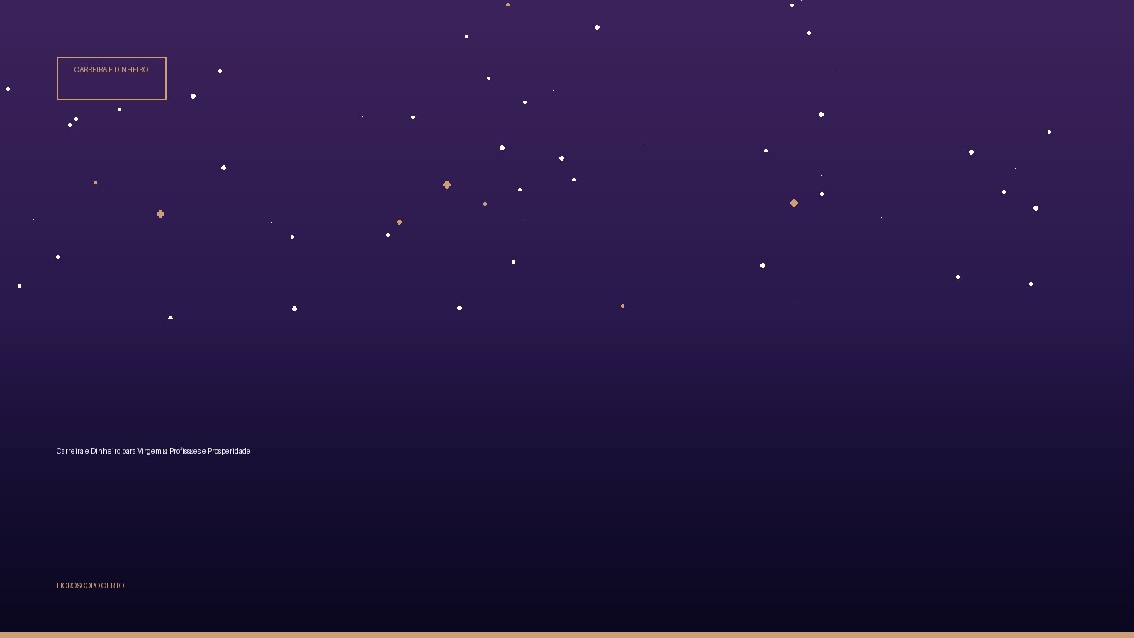 Carreira e Dinheiro para Virgem ♍: Profissões e Prosperidade — Carreira e Dinheiro no Horoscopo Certo