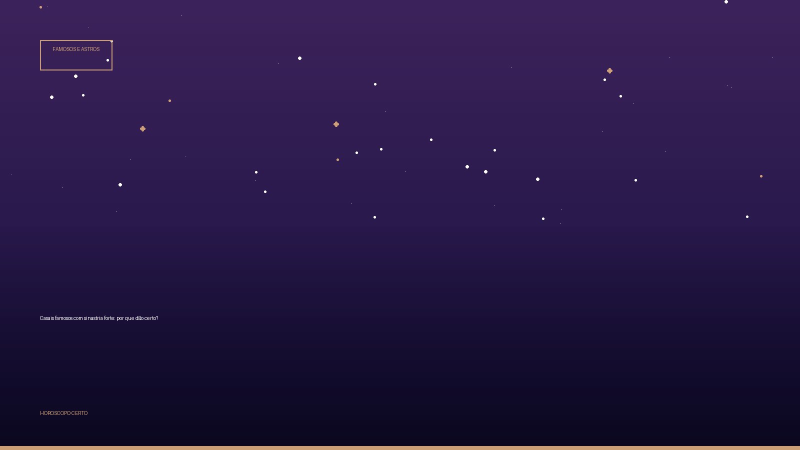 Casais famosos com sinastria forte: por que dão certo? — Famosos e Astros no Horoscopo Certo