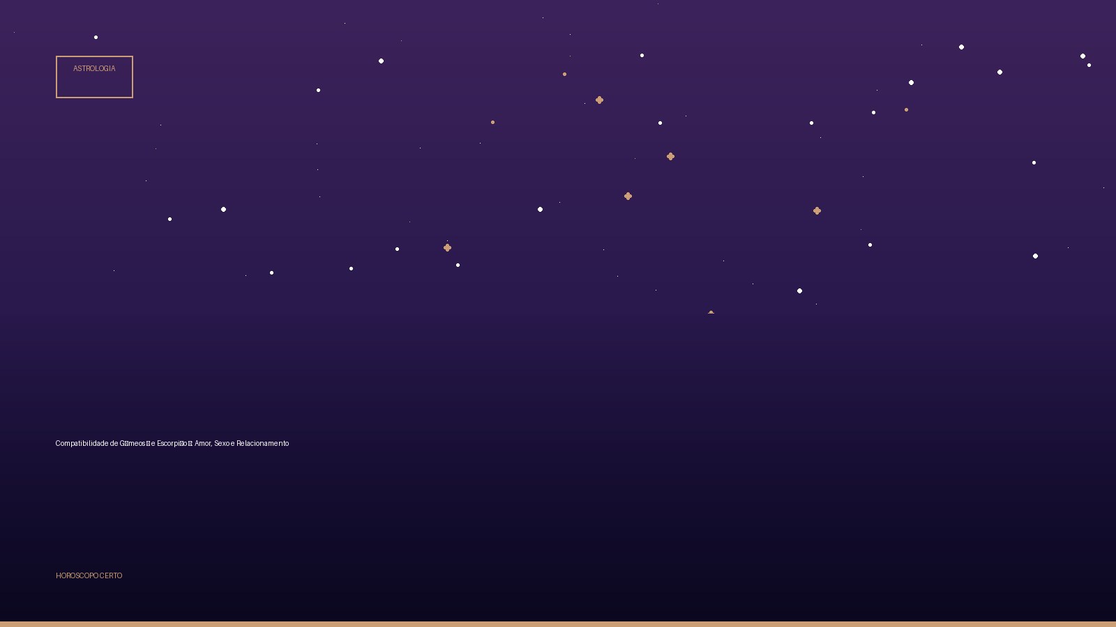 Compatibilidade de Gêmeos ♊ e Escorpião ♏: Amor, Sexo e Relacionamento — Astrologia no Horoscopo Certo