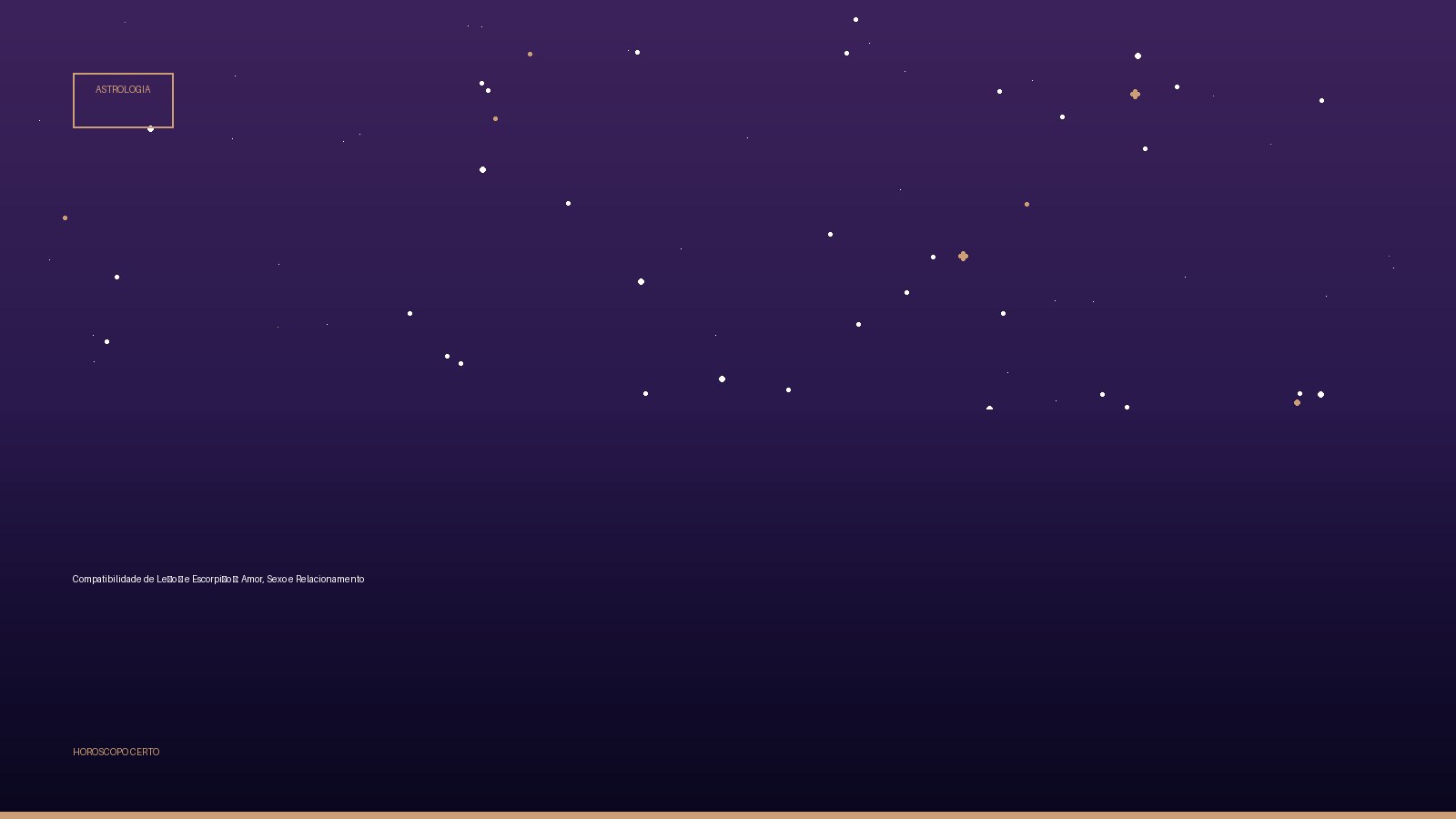 Compatibilidade de Leão ♌ e Escorpião ♏: Amor, Sexo e Relacionamento — Astrologia no Horoscopo Certo