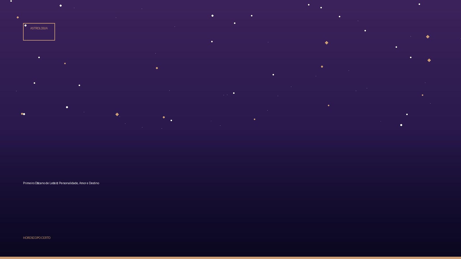 Primeiro Décano de Leão ♌: Personalidade, Amor e Destino — Astrologia no Horoscopo Certo