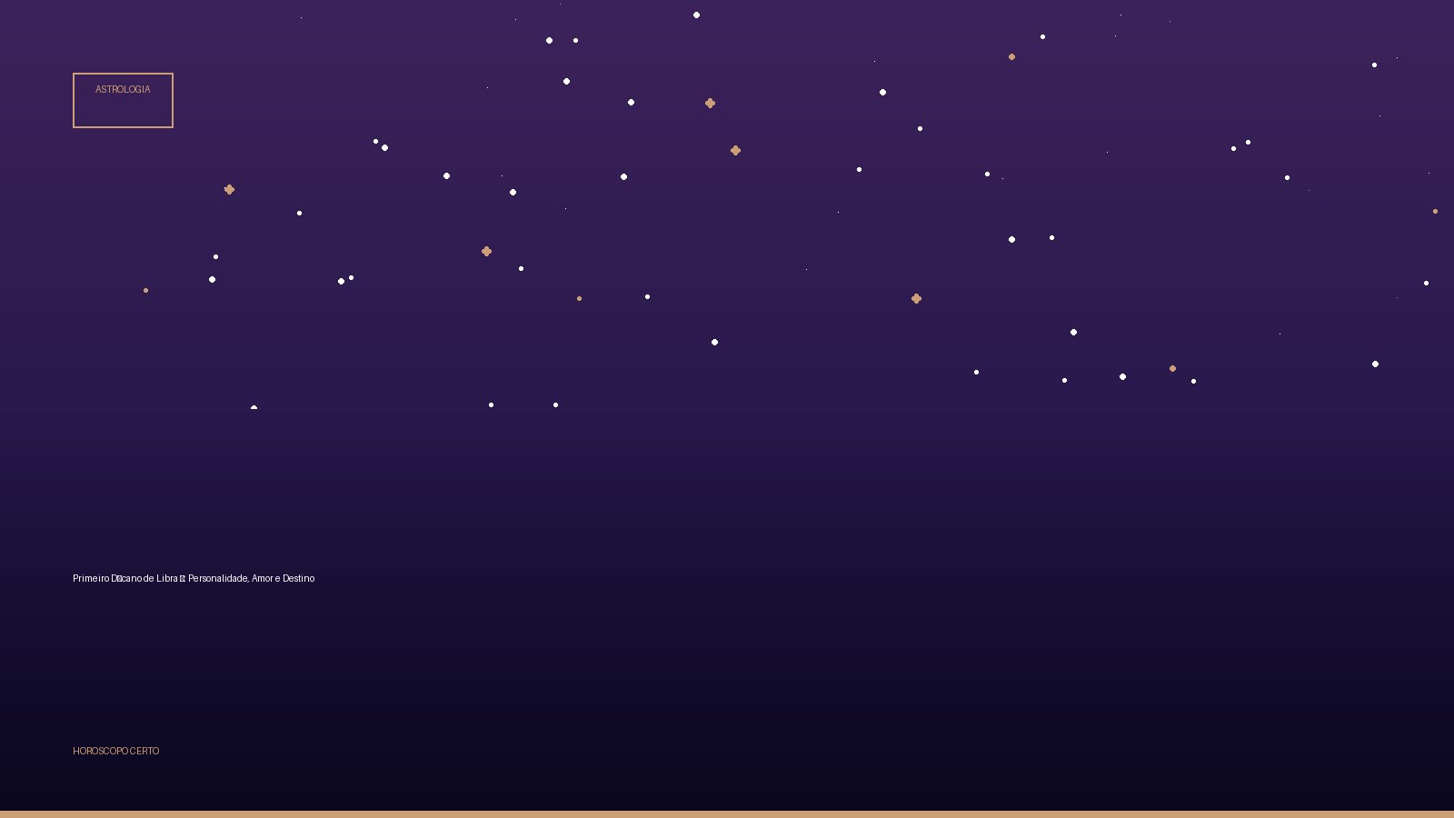 Primeiro Décano de Libra ♎: Personalidade, Amor e Destino — Astrologia no Horoscopo Certo