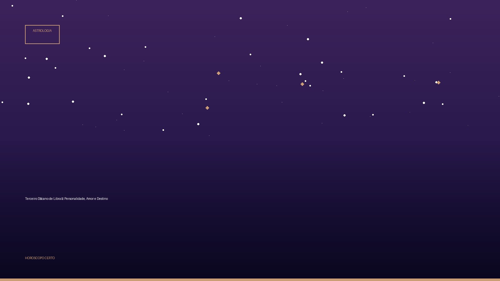 Terceiro Décano de Libra ♎: Personalidade, Amor e Destino — Astrologia no Horoscopo Certo