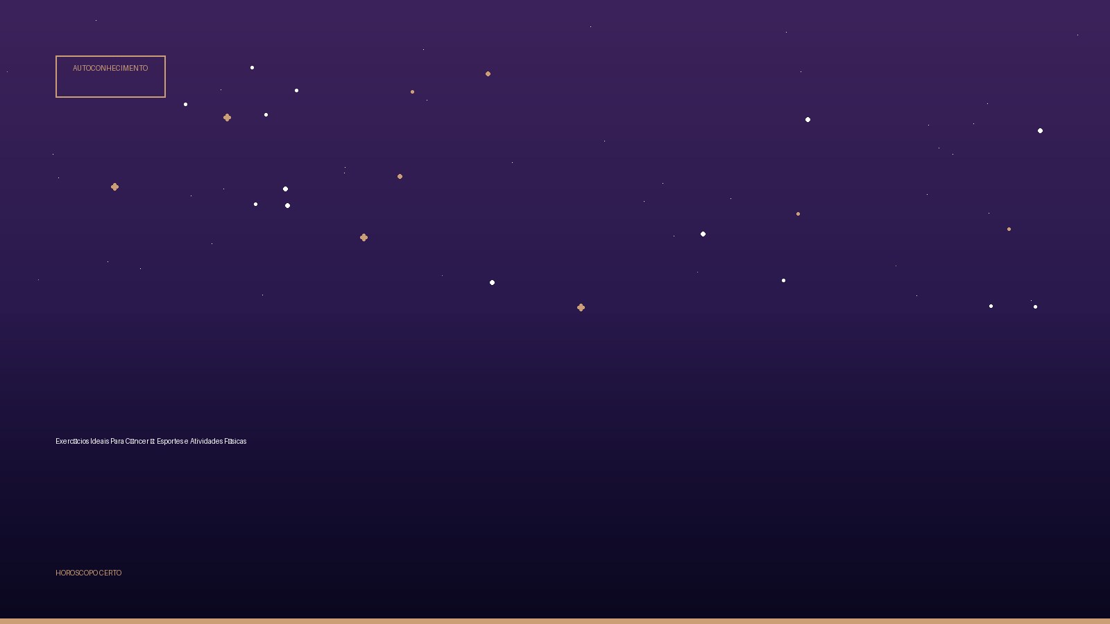 Exercícios Ideais Para Câncer ♋: Esportes e Atividades Físicas — Autoconhecimento no Horoscopo Certo
