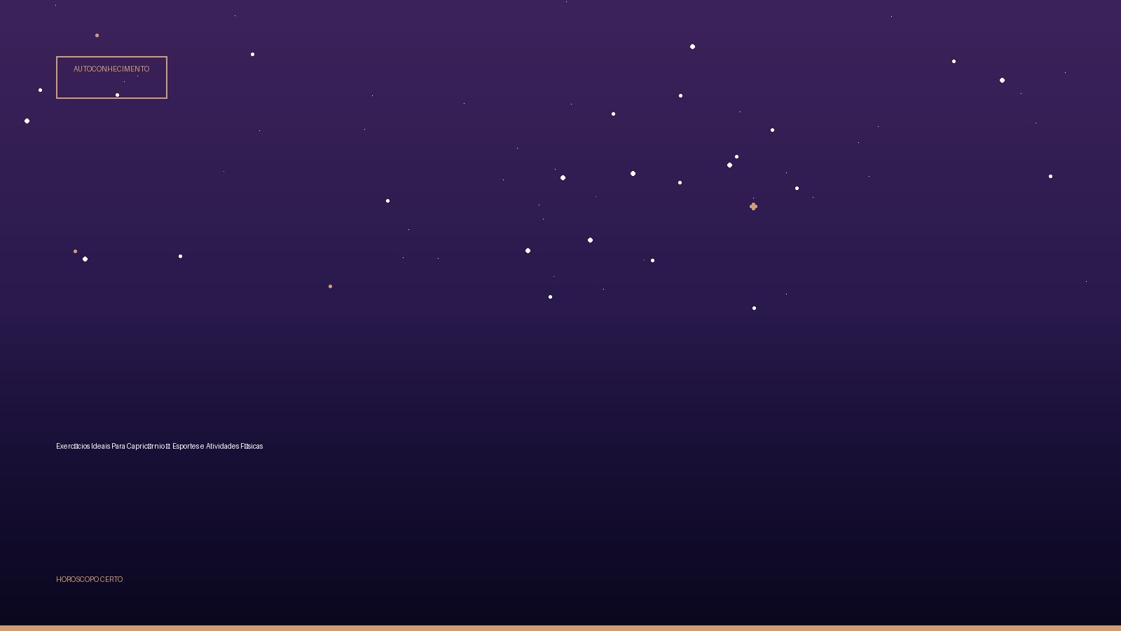 Exercícios Ideais Para Capricórnio ♑: Esportes e Atividades Físicas — Autoconhecimento no Horoscopo Certo