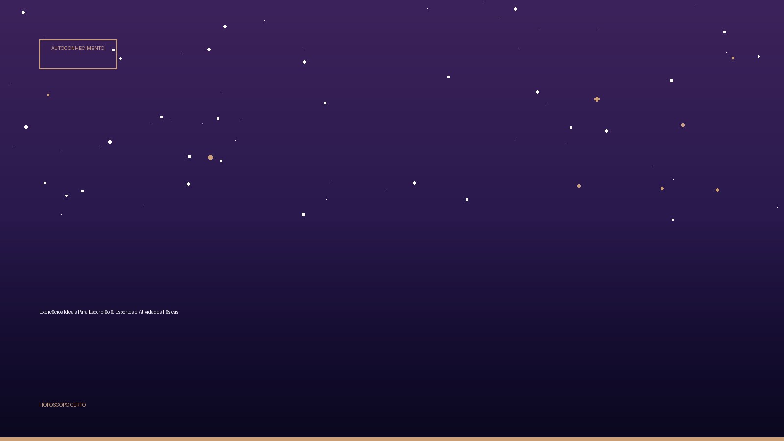 Exercícios Ideais Para Escorpião ♏: Esportes e Atividades Físicas — Autoconhecimento no Horoscopo Certo