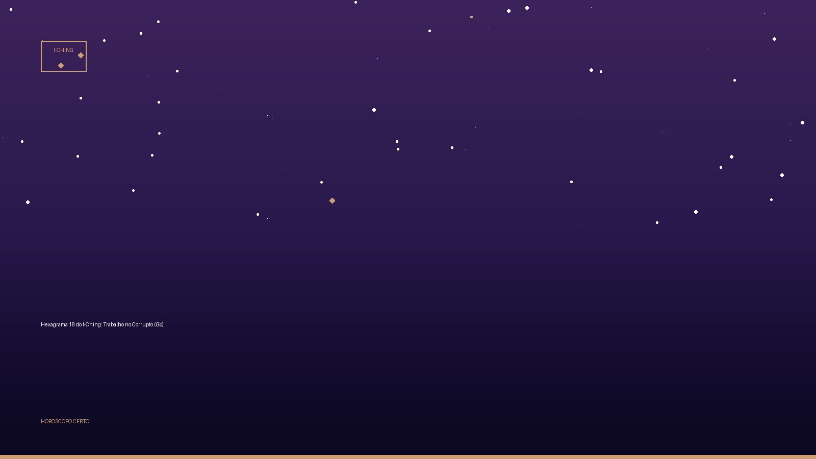 Hexagrama 18 do I-Ching: Trabalho no Corrupto (Gǔ) — I-Ching no Horoscopo Certo