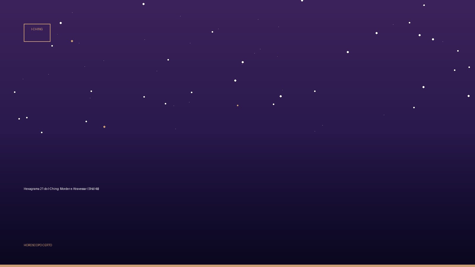 Hexagrama 21 do I-Ching: Morder e Atravessar (Shì Hé) — I-Ching no Horoscopo Certo