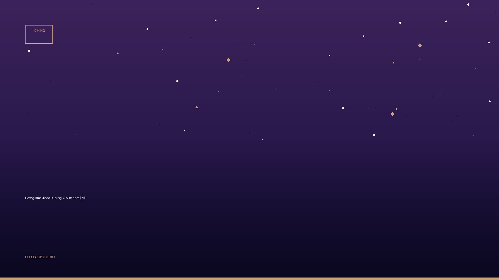 Hexagrama 42 do I-Ching: O Aumento (Yì) — I-Ching no Horoscopo Certo