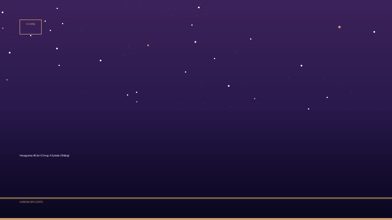 Hexagrama 46 do I-Ching: A Subida (Shēng) — I-Ching no Horoscopo Certo