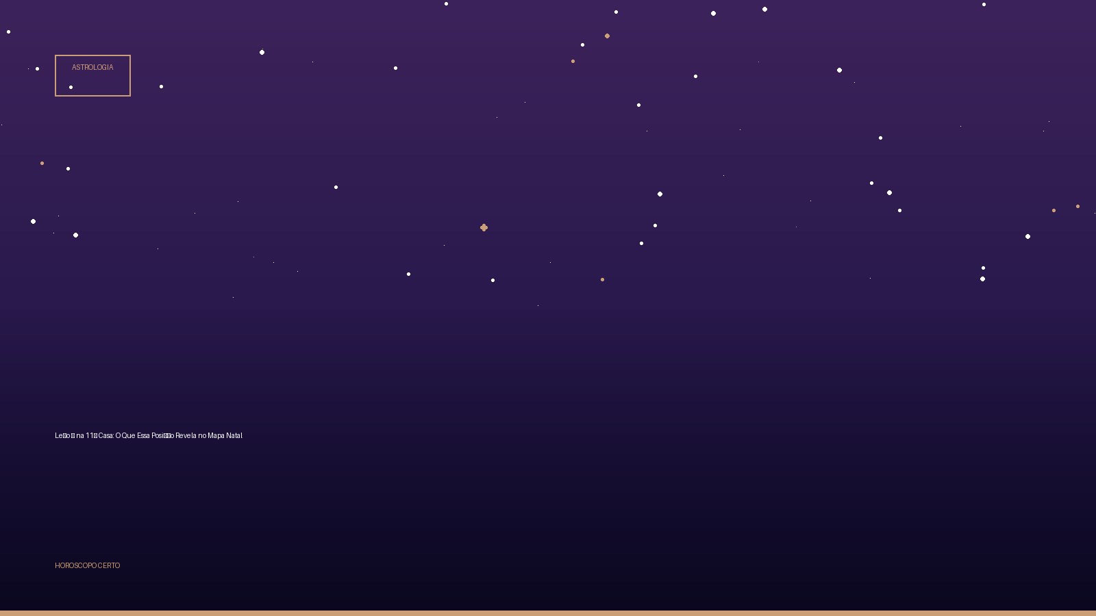 Leão ♌ na 11ª Casa: O Que Essa Posição Revela no Mapa Natal — Astrologia no Horoscopo Certo