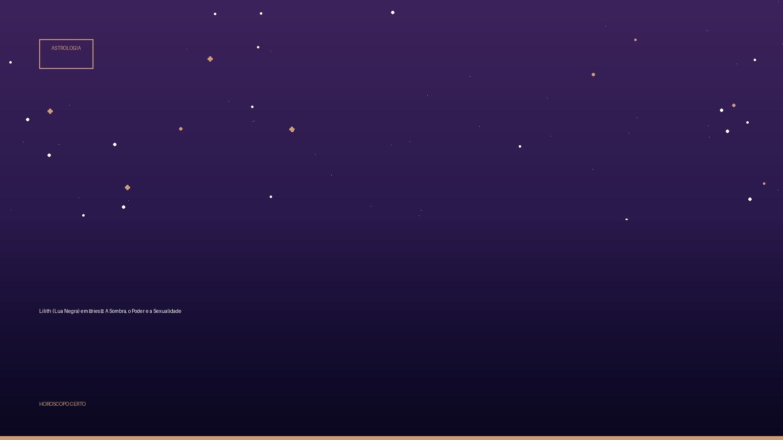 Lilith (Lua Negra) em Áries ♈: A Sombra, o Poder e a Sexualidade — Astrologia no Horoscopo Certo