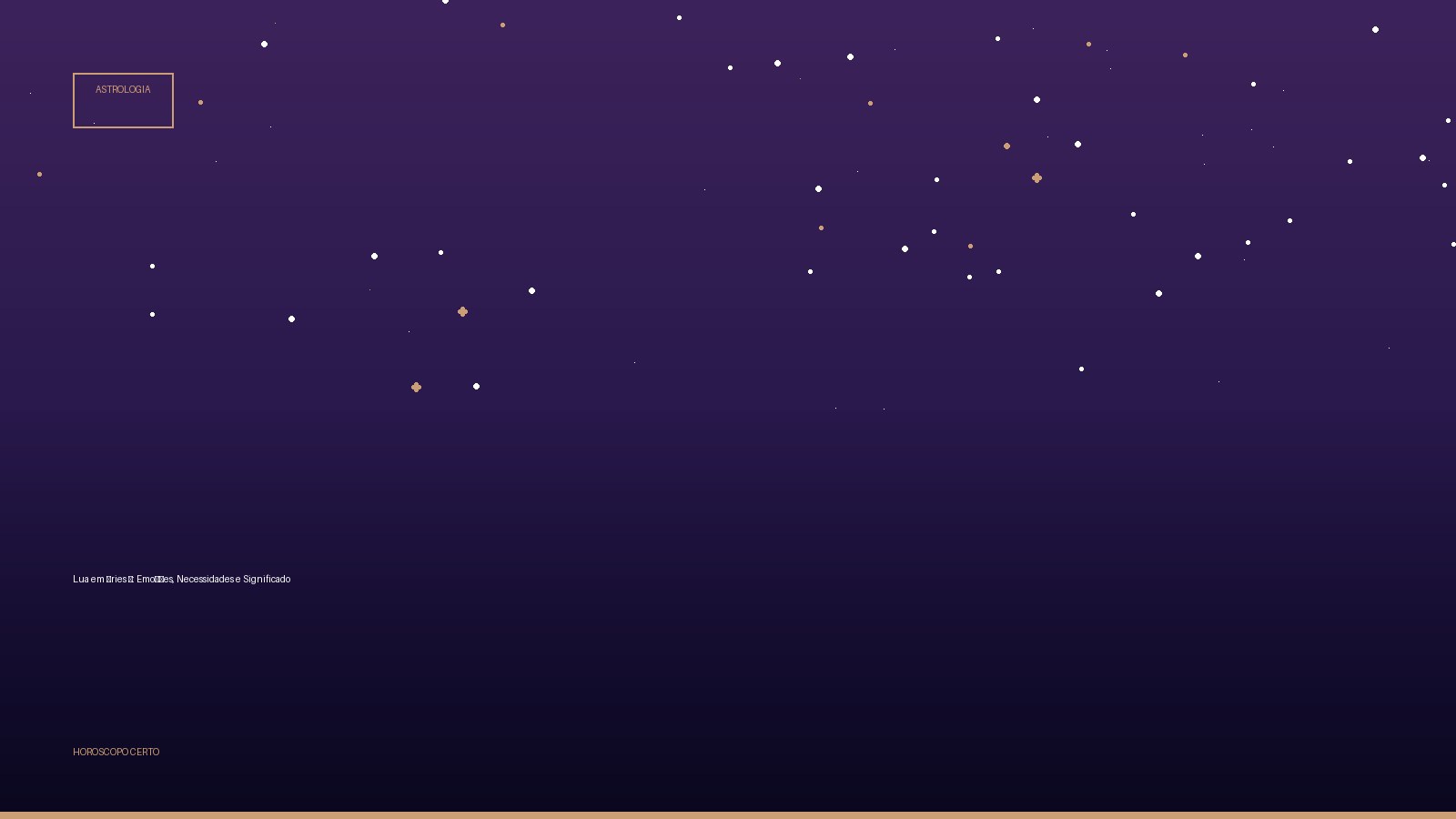 Lua em Áries ♈: Emoções, Necessidades e Significado — Astrologia no Horoscopo Certo