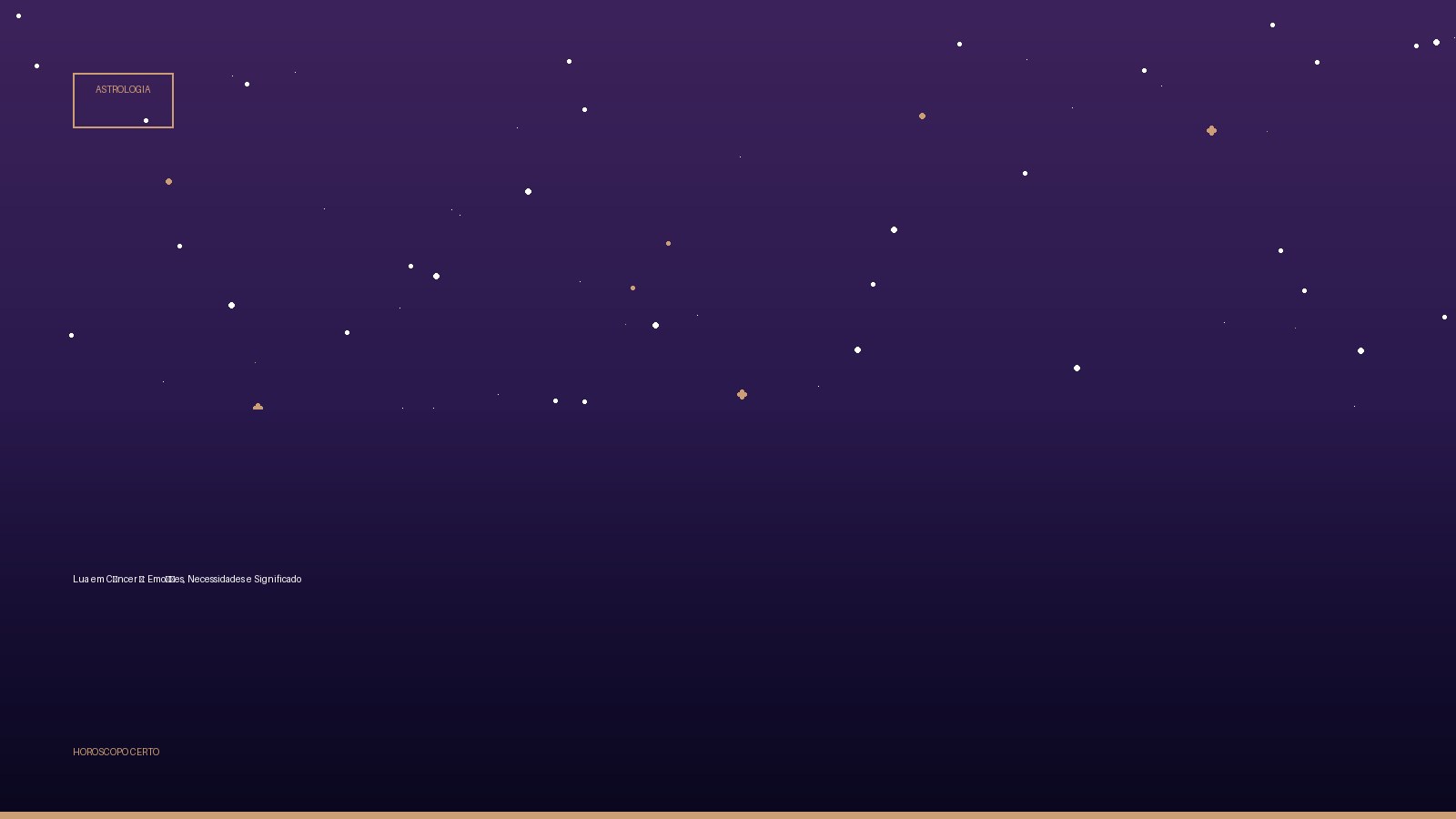Lua em Câncer ♋: Emoções, Necessidades e Significado — Astrologia no Horoscopo Certo