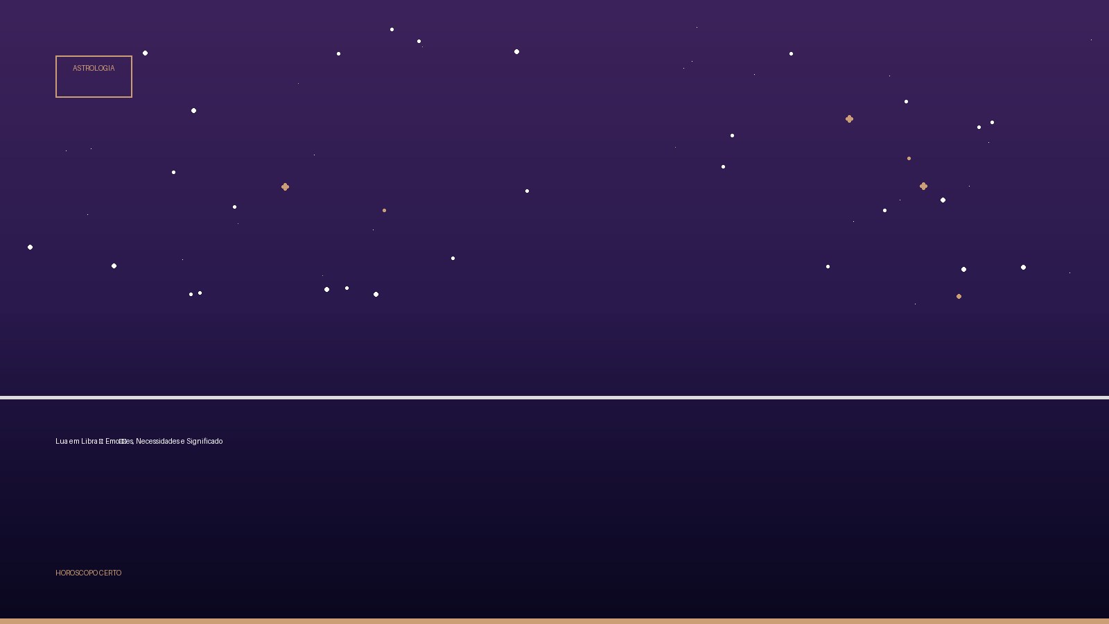 Lua em Libra ♎: Emoções, Necessidades e Significado — Astrologia no Horoscopo Certo