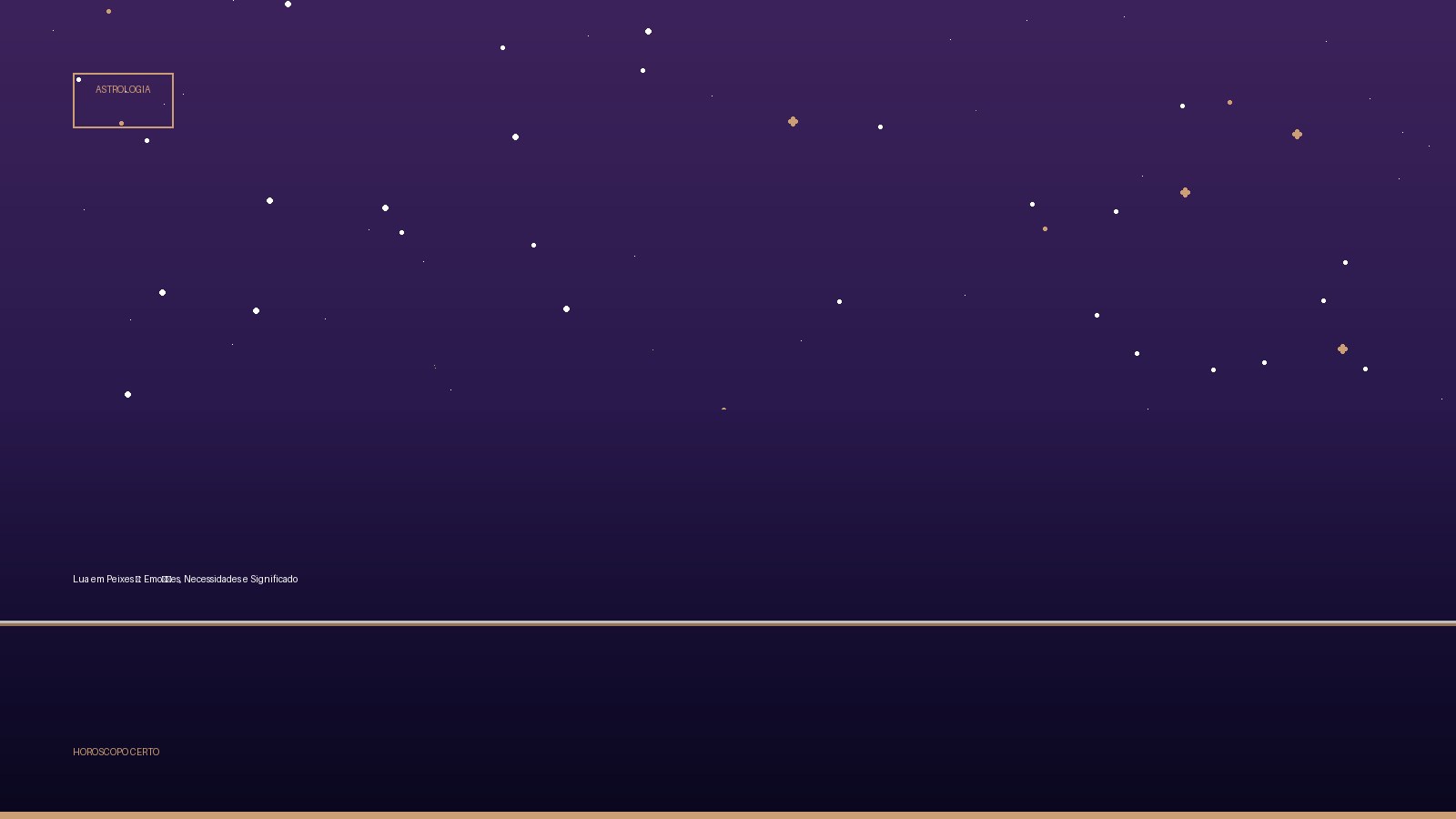 Lua em Peixes ♓: Emoções, Necessidades e Significado — Astrologia no Horoscopo Certo