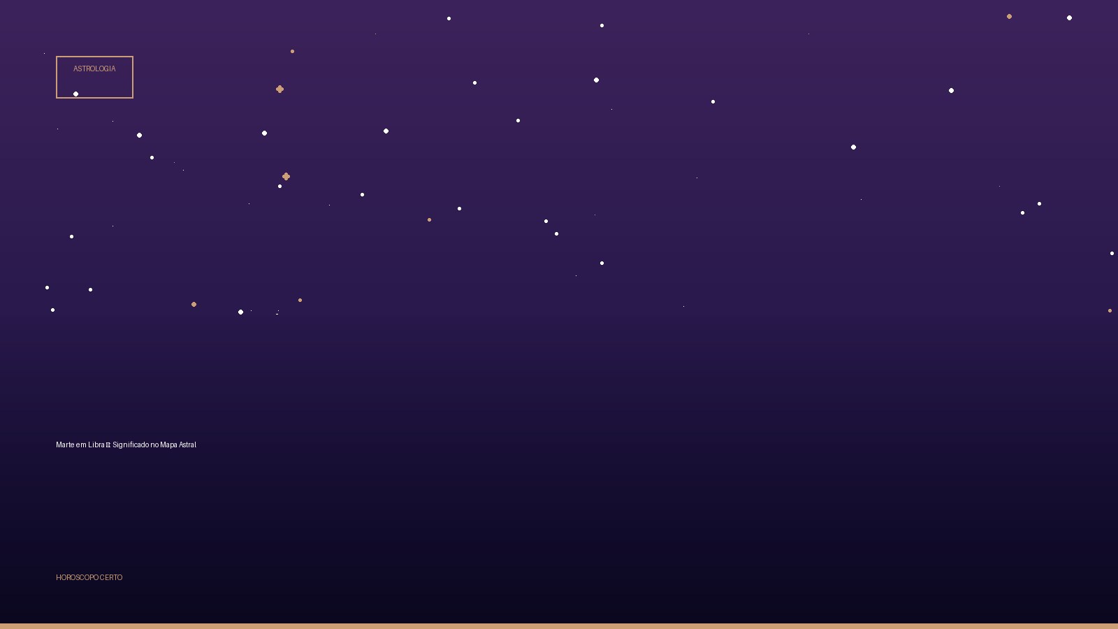 Marte em Libra ♎: Significado no Mapa Astral — Astrologia no Horoscopo Certo