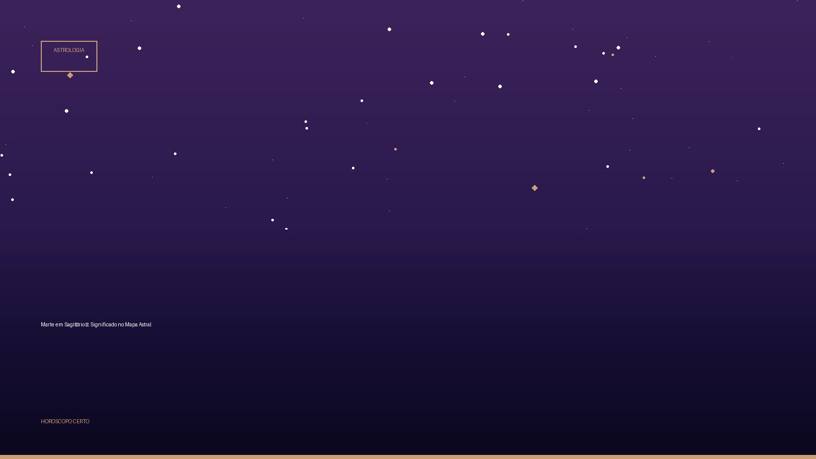 Marte em Sagitário ♐: Significado no Mapa Astral — Astrologia no Horoscopo Certo