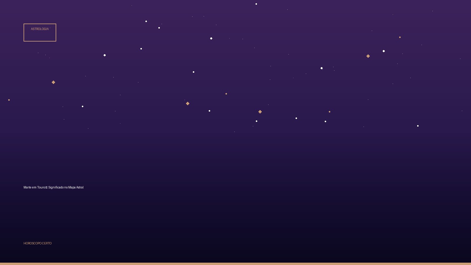 Marte em Touro ♉: Significado no Mapa Astral — Astrologia no Horoscopo Certo