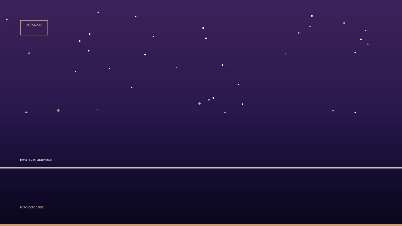 Mercúrio Conjunção Vênus — Astrologia no Horoscopo Certo