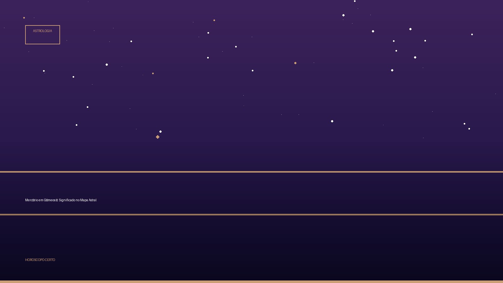 Mercúrio em Gêmeos ♊: Significado no Mapa Astral — Astrologia no Horoscopo Certo