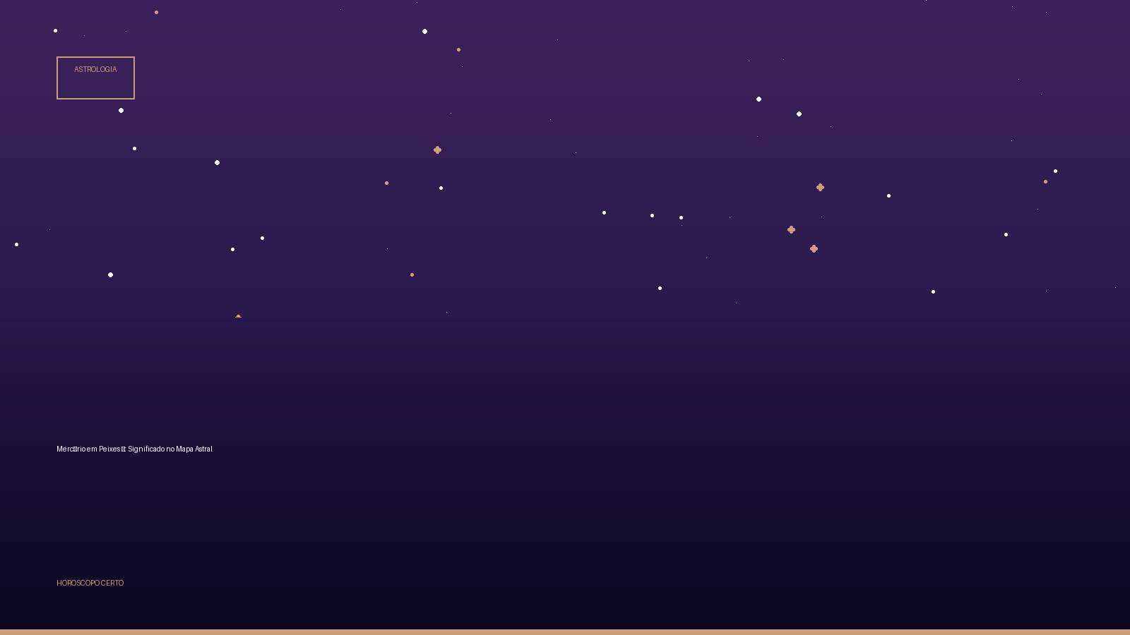 Mercúrio em Peixes ♓: Significado no Mapa Astral — Astrologia no Horoscopo Certo