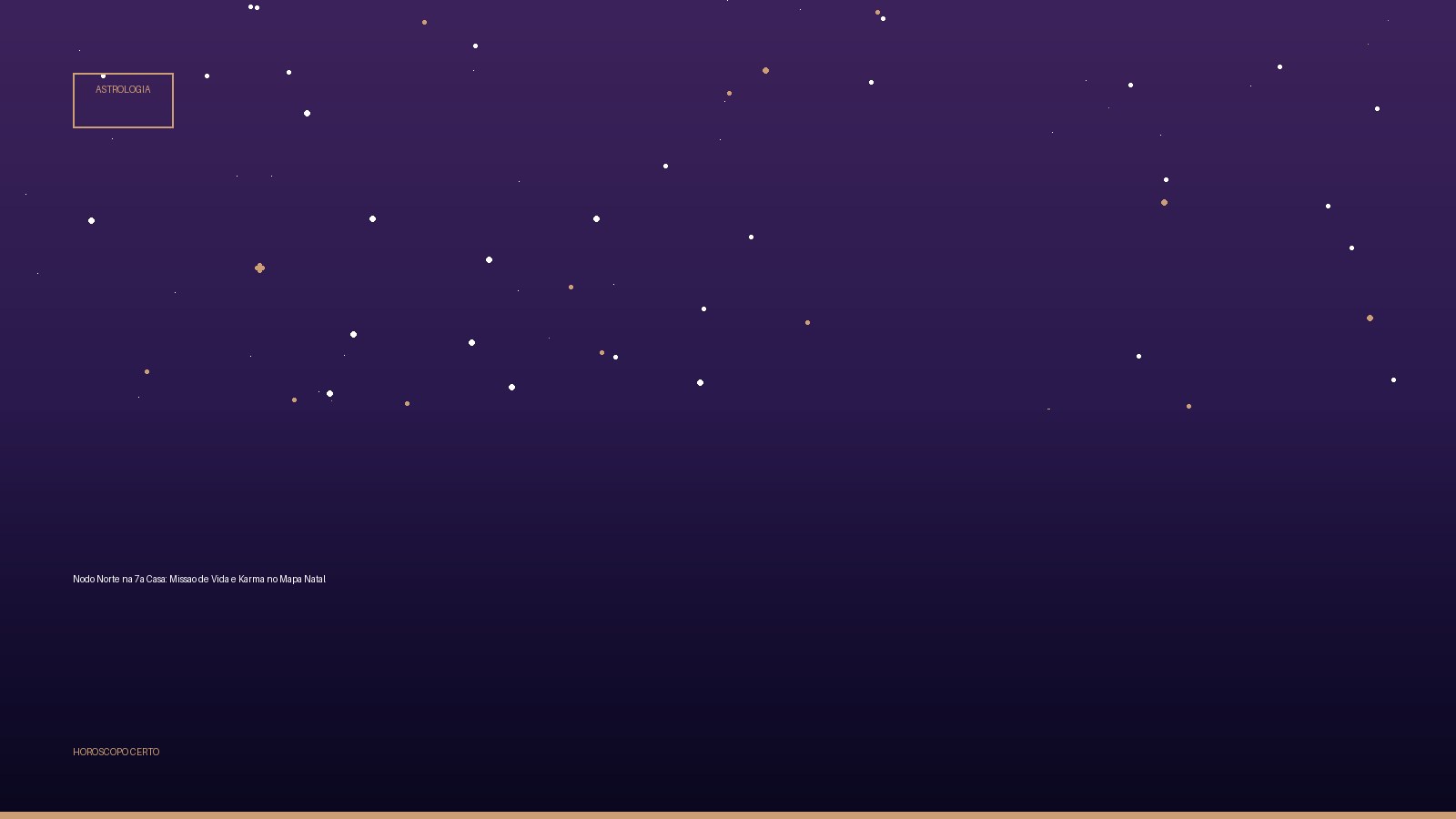 Nodo Norte na 7a Casa: Missao de Vida e Karma no Mapa Natal — Astrologia no Horoscopo Certo