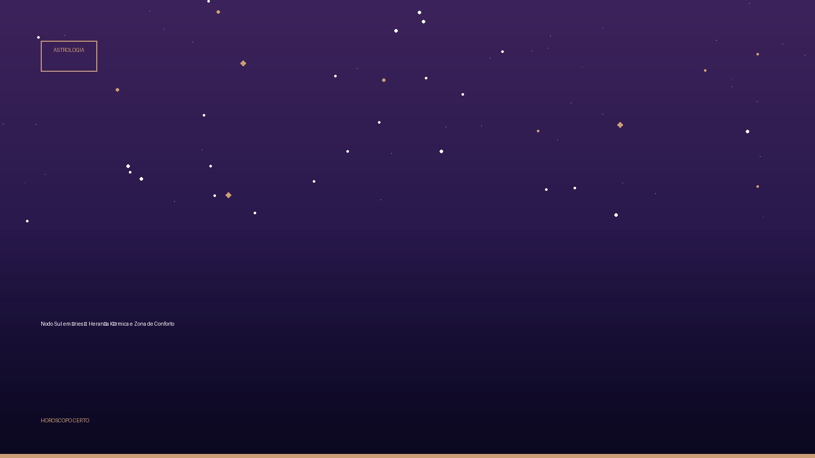 Nodo Sul em Áries ♈: Herança Kármica e Zona de Conforto — Astrologia no Horoscopo Certo