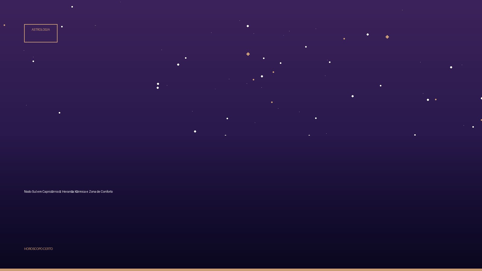 Nodo Sul em Capricórnio ♑: Herança Kármica e Zona de Conforto — Astrologia no Horoscopo Certo