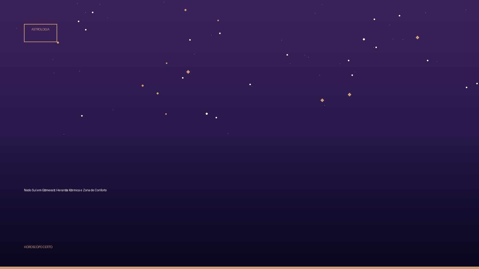 Nodo Sul em Gêmeos ♊: Herança Kármica e Zona de Conforto — Astrologia no Horoscopo Certo