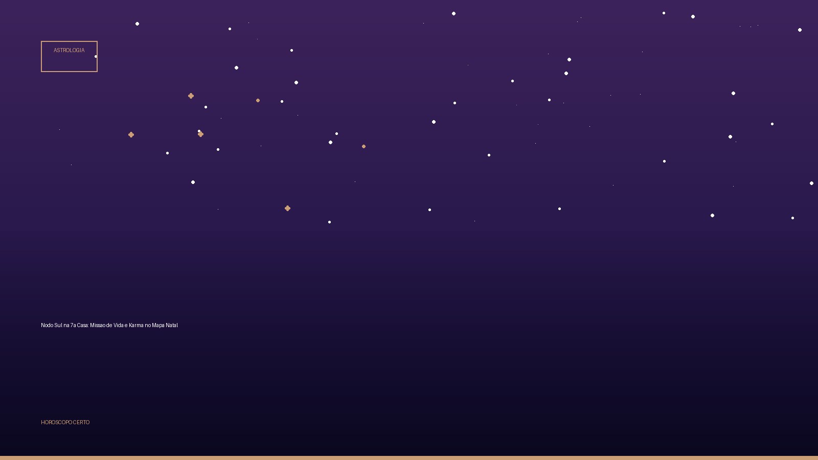 Nodo Sul na 7a Casa: Missao de Vida e Karma no Mapa Natal — Astrologia no Horoscopo Certo