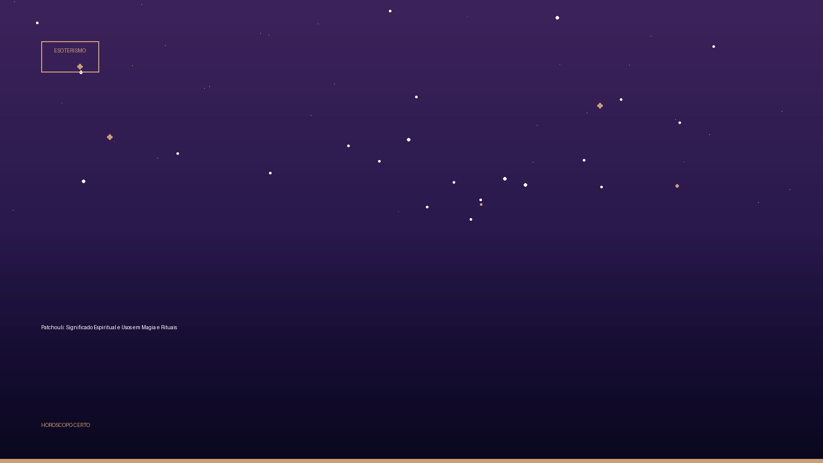 Patchouli: Significado Espiritual e Usos em Magia e Rituais — Esoterismo no Horoscopo Certo