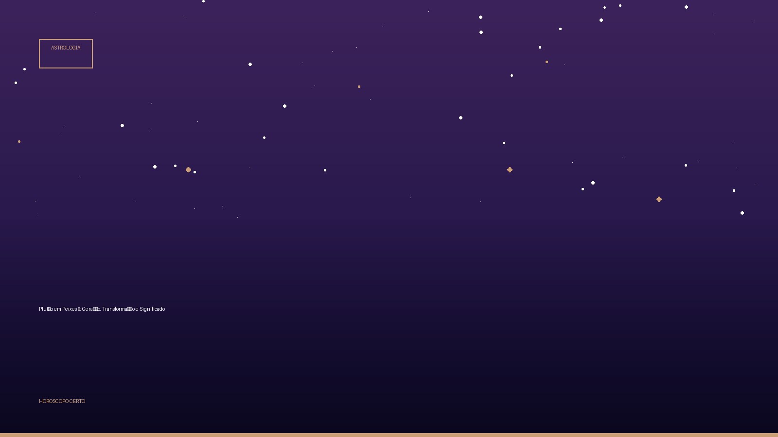 Plutão em Peixes ♓: Geração, Transformação e Significado — Astrologia no Horoscopo Certo