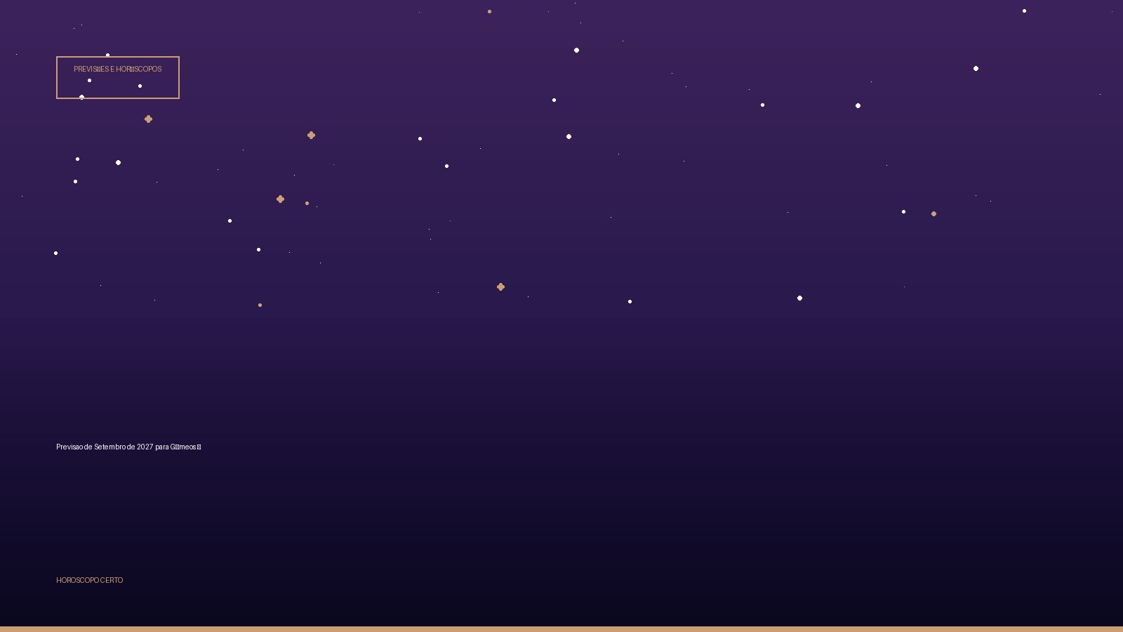 Previsao de Setembro de 2027 para Gêmeos ♊ — Previsões e Horóscopos no Horoscopo Certo
