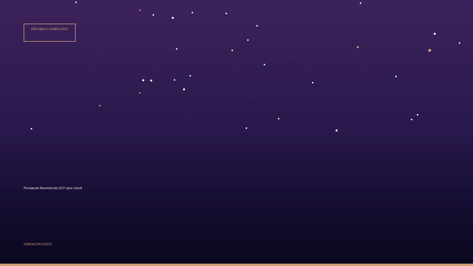 Previsao de Novembro de 2027 para Libra ♎ — Previsões e Horóscopos no Horoscopo Certo