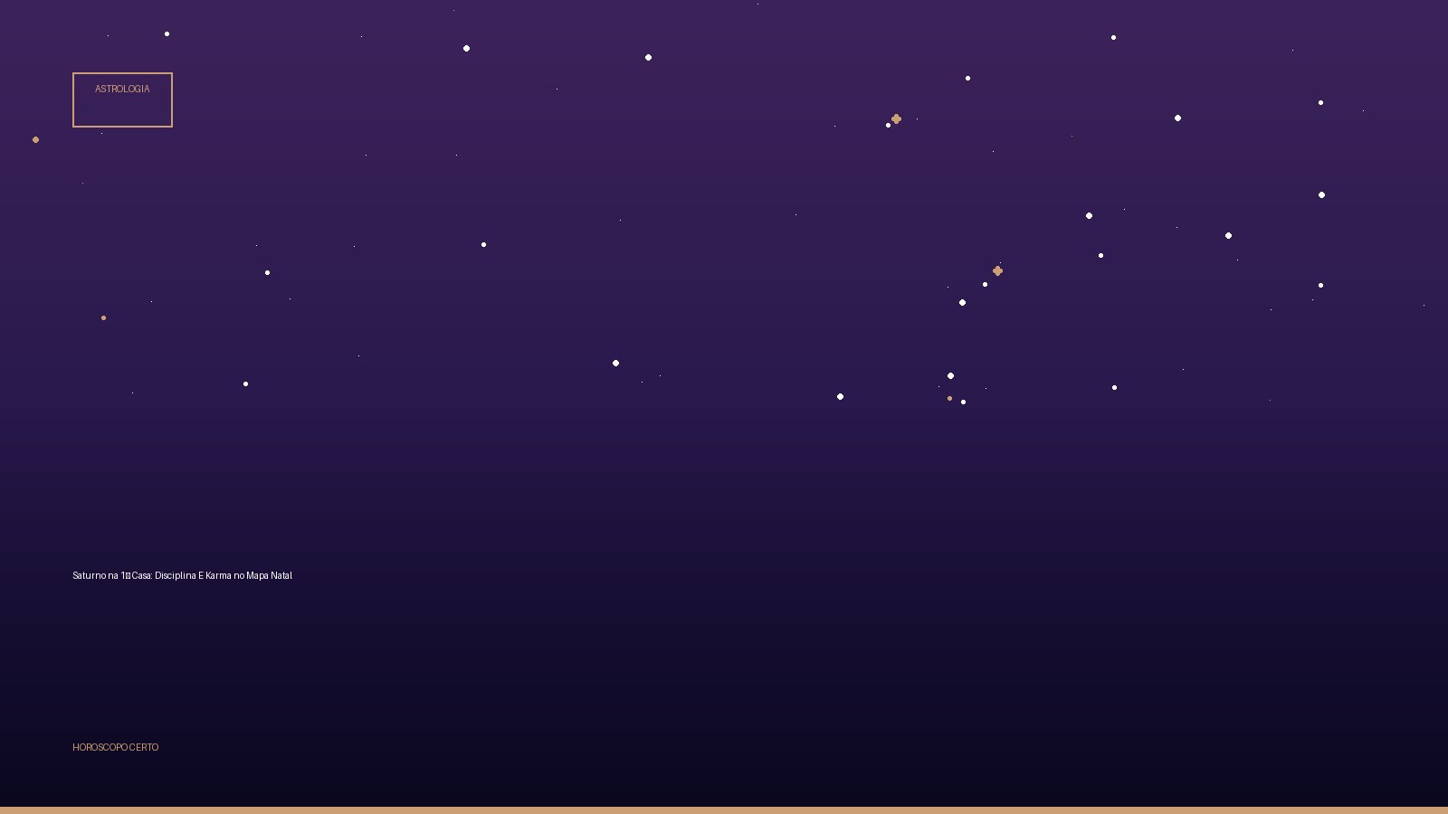 Saturno na 1ª Casa: Disciplina E Karma no Mapa Natal — Astrologia no Horoscopo Certo