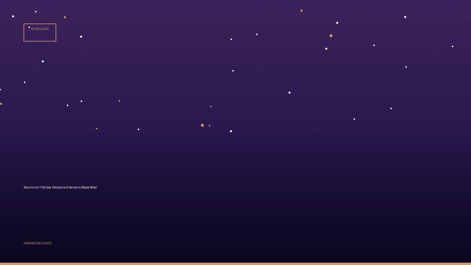 Saturno na 11ª Casa: Disciplina E Karma no Mapa Natal — Astrologia no Horoscopo Certo